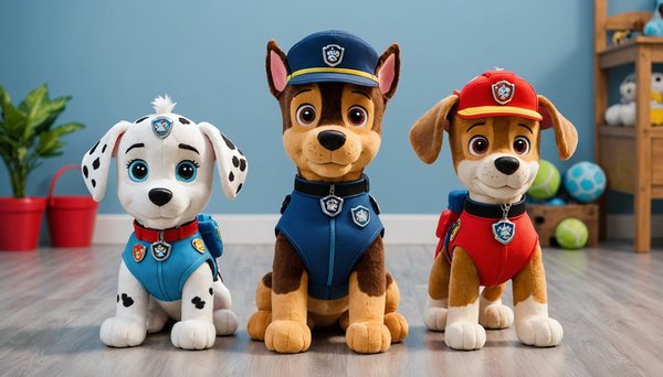 Explorez les peluches pat' patrouille xxl idéales pour les câlins !
